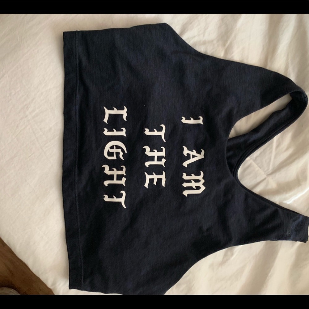 Spiritual Gangster ‘I Am The Light’ Yoga Bra Top